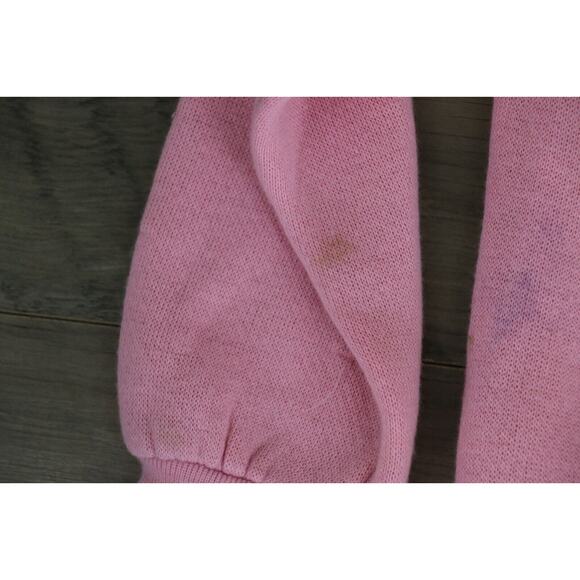 VINTAGE Morgan 1982 Girls Graphic Crew Neck Raglan Sweatshirt Sz 5-6 Human Bean - Picture 5 of 9